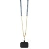 Guess GUHCP15SP4TDSCPB iPhone 15 / 14 / 13 6.1 niebieski/blue hardcase Crossbody 4G Metal Logo